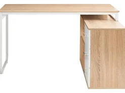 Hjørneskrivebord SOGNE Lysebrun 140 cm 100 cm