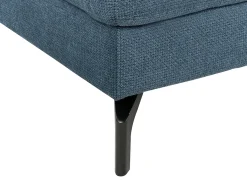 Hjørnesofa 4 personers GLOSLI Navy Blå Venstrevendt