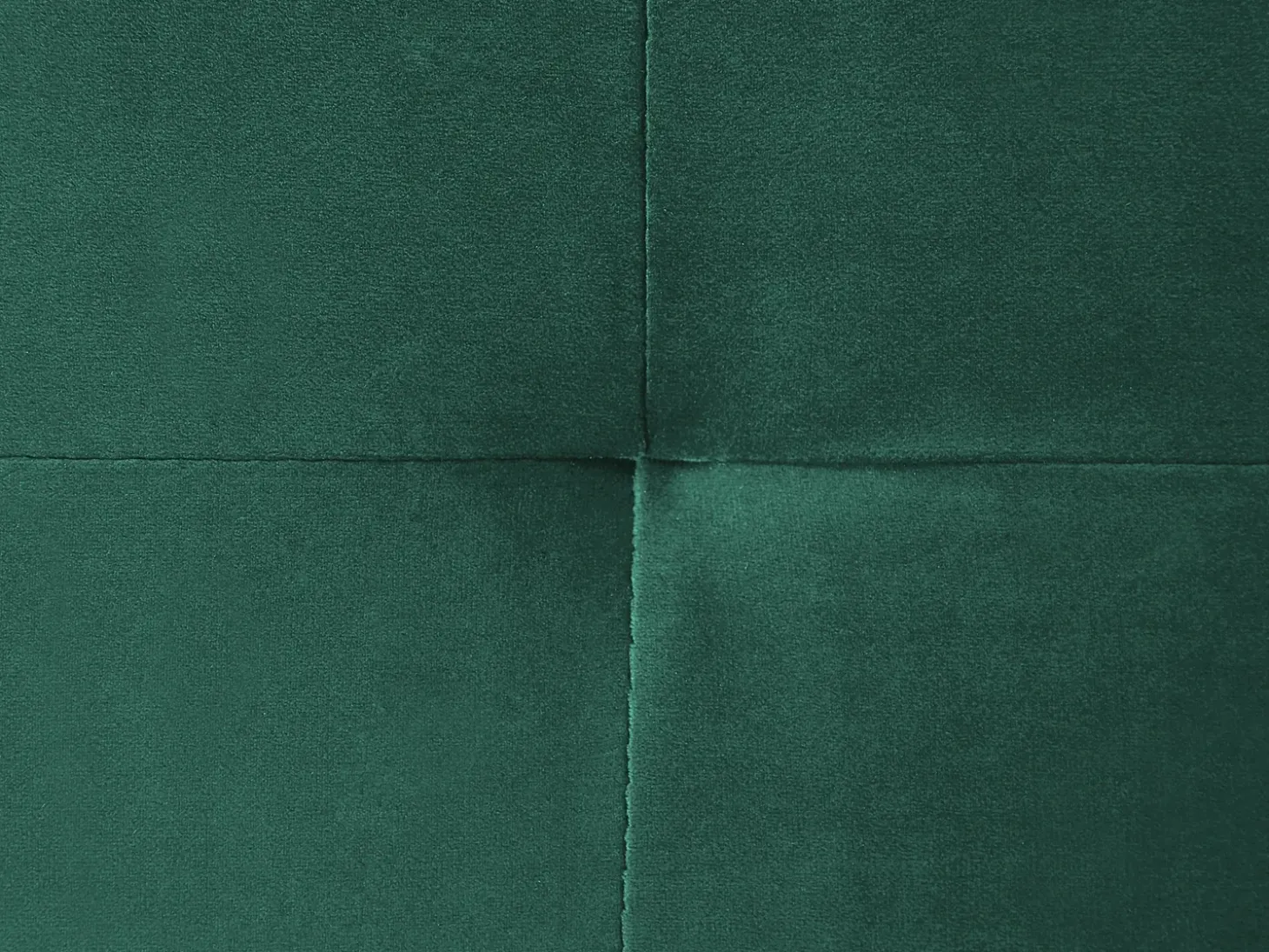 Hjørnesofa 5 personers NORREA Velour Smaragdgrøn Venstrevendt