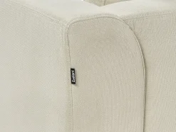 Hjørnesofa 4 personers OSLO Beige Højrevendt