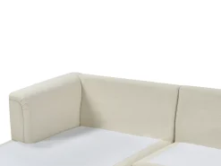 Hjørnesofa 4 personers OSLO Beige Højrevendt