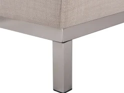 Hjørnesofa 4 personers OSLO Beige Venstrevendt