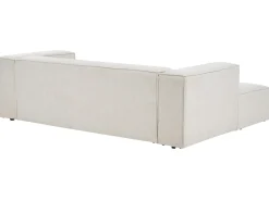 Hjørnesofa 2 personers VERNON Lys Beige Højrevendt