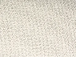 Hjørnesofa KOLDING Boucle Lys Beige med fodskammel Venstrevendt