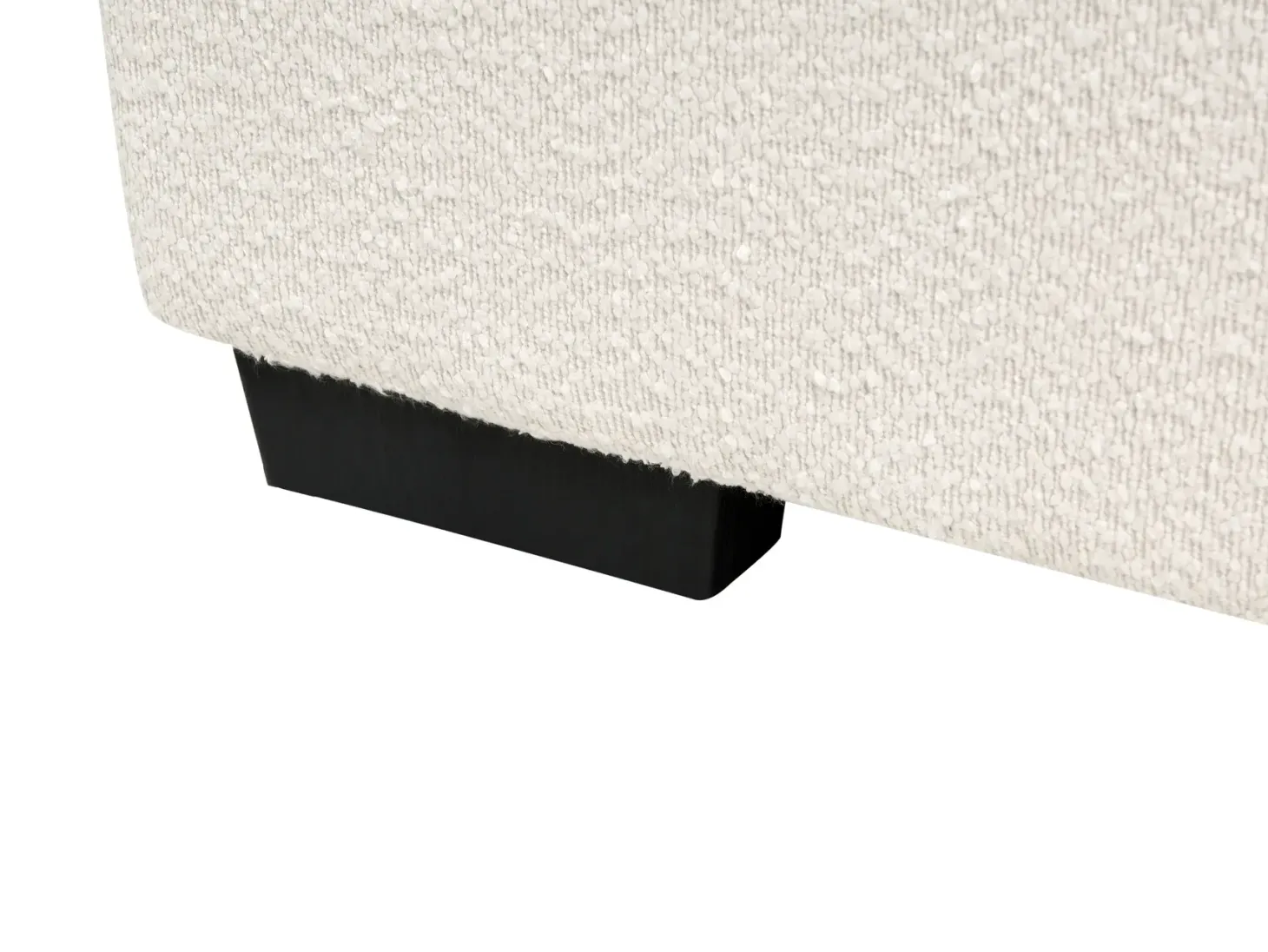 Hjørnesofa KOLDING Boucle Lys Beige Venstrevendt