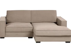 Hjørnesofa KOLDING Brungrå Venstrevendt