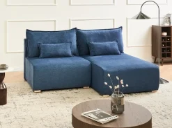 Hjørnesofa modul NERBO Blå Venstrevendt