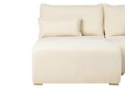 Hjørnesofa modul NERBO Boucle Cremehvid Venstrevendt