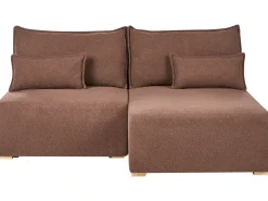 Hjørnesofa modul NERBO Boucle Brun Venstrevendt