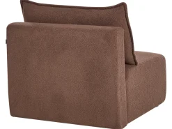 Hjørnesofa modul NERBO Boucle Brun Højrevendt