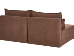 Hjørnesofa modul NERBO Boucle Brun Højrevendt