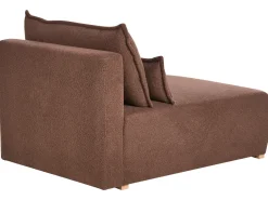 Hjørnesofa modul NERBO Boucle Brun Højrevendt