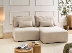 Hjørnesofa modul NERBO Boucle Beige Venstrevendt