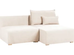 Hjørnesofa modul NERBO Boucle Beige Venstrevendt