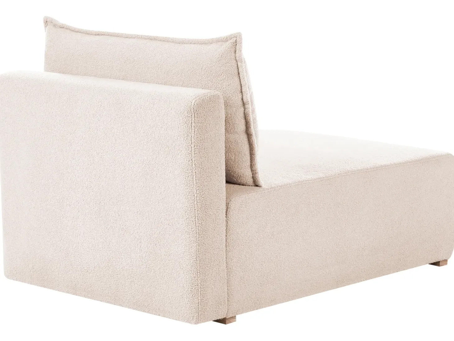 Hjørnesofa modul NERBO Boucle Beige Venstrevendt