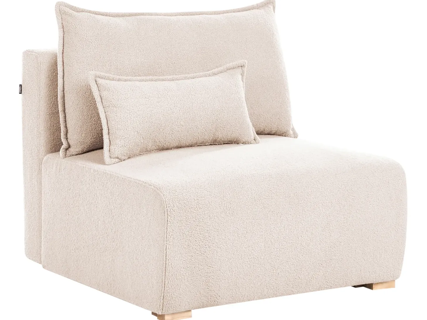 Hjørnesofa modul NERBO Boucle Beige Venstrevendt