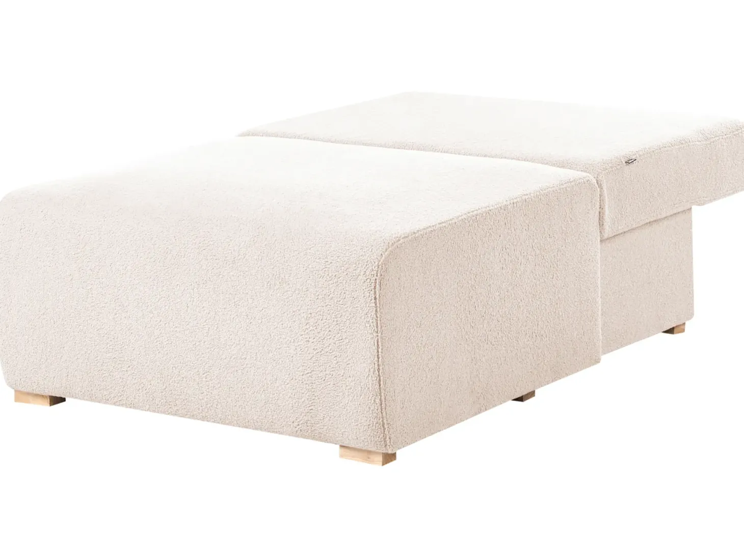 Hjørnesofa modul NERBO Boucle Beige Venstrevendt