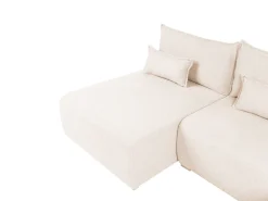 Hjørnesofa modul NERBO Boucle Beige Højrevendt