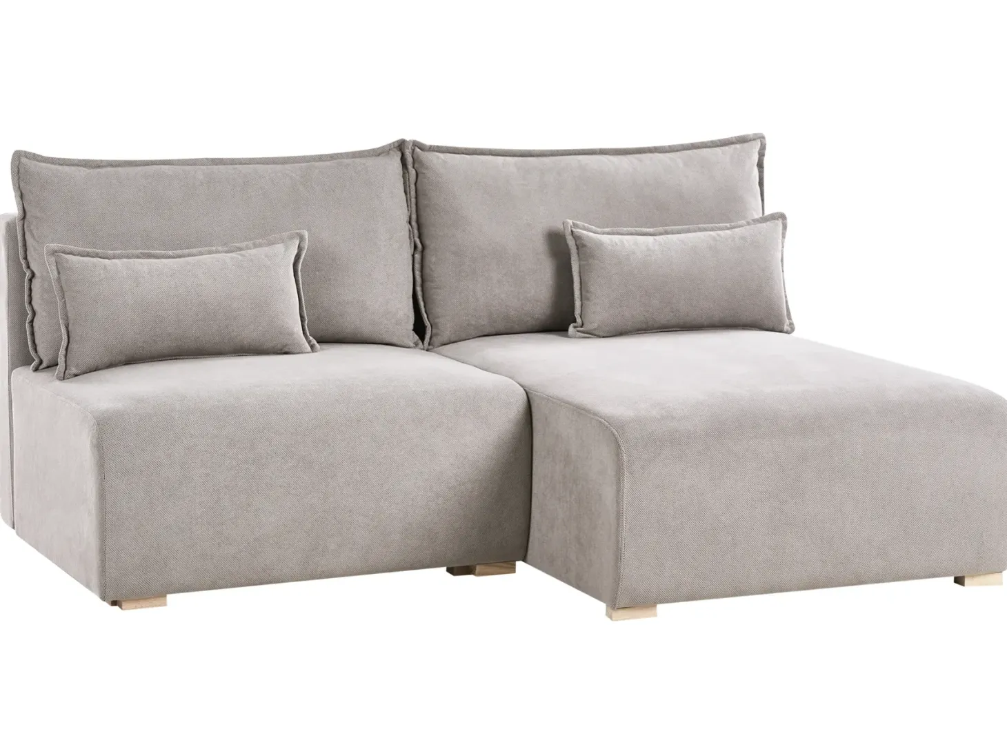 Hjørnesofa modul NERBO Grå Venstrevendt