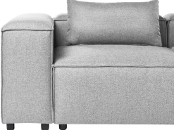Hjørnesofa modul 4 personers BRANDE Grå Venstrevendt