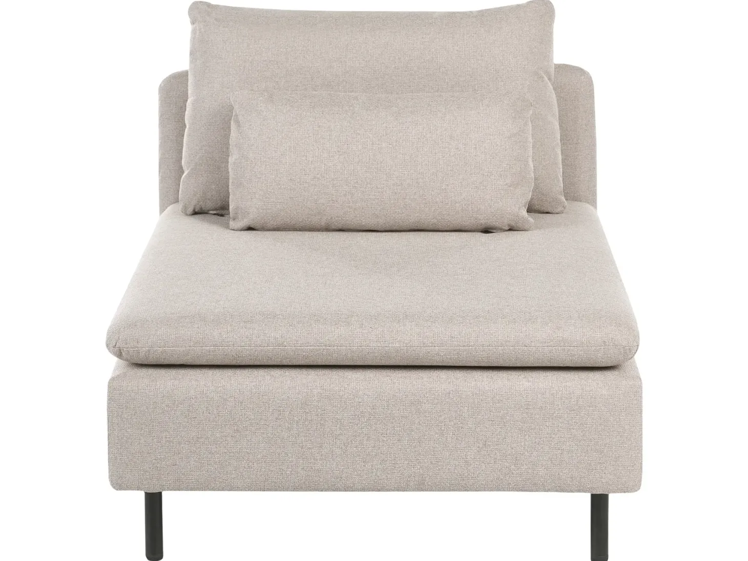 Hjørnesofa modul 3 personers EGERIS Beige Højrevendt
