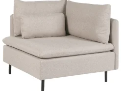 Hjørnesofa modul 3 personers EGERIS Beige Højrevendt