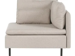 Hjørnesofa modul 3 personers EGERIS Beige Højrevendt