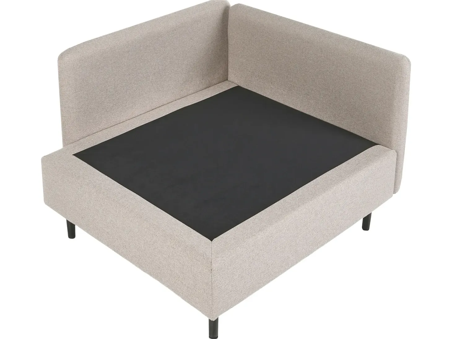Hjørnesofa modul 3 personers EGERIS Beige Højrevendt