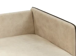 Hjørnesofa 3 personers ALTAN Velour Beige Venstrevendt