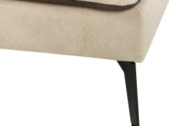 Hjørnesofa 3 personers ALTAN Velour Beige Venstrevendt