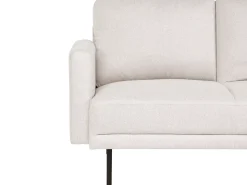 Hjørnesofa 4 personers BREDA Lys Beige Venstrevendt