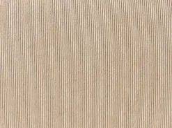 Hjørnesofa 3 personers DOLVA Fløjl Beige Højrevendt