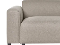 Hjørnesofa 3 personers FAABORG Beige Venstrevendt