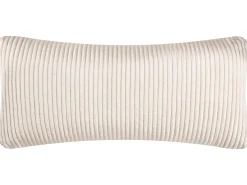 Hjørnesofa 4 personers IKAST Fløjl Beige Venstrevendt