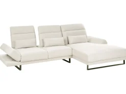 Hjørnesofa 4 personers IKAST Lys Beige Venstrevendt