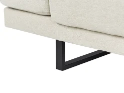 Hjørnesofa 4 personers IKAST Lys Beige Venstrevendt