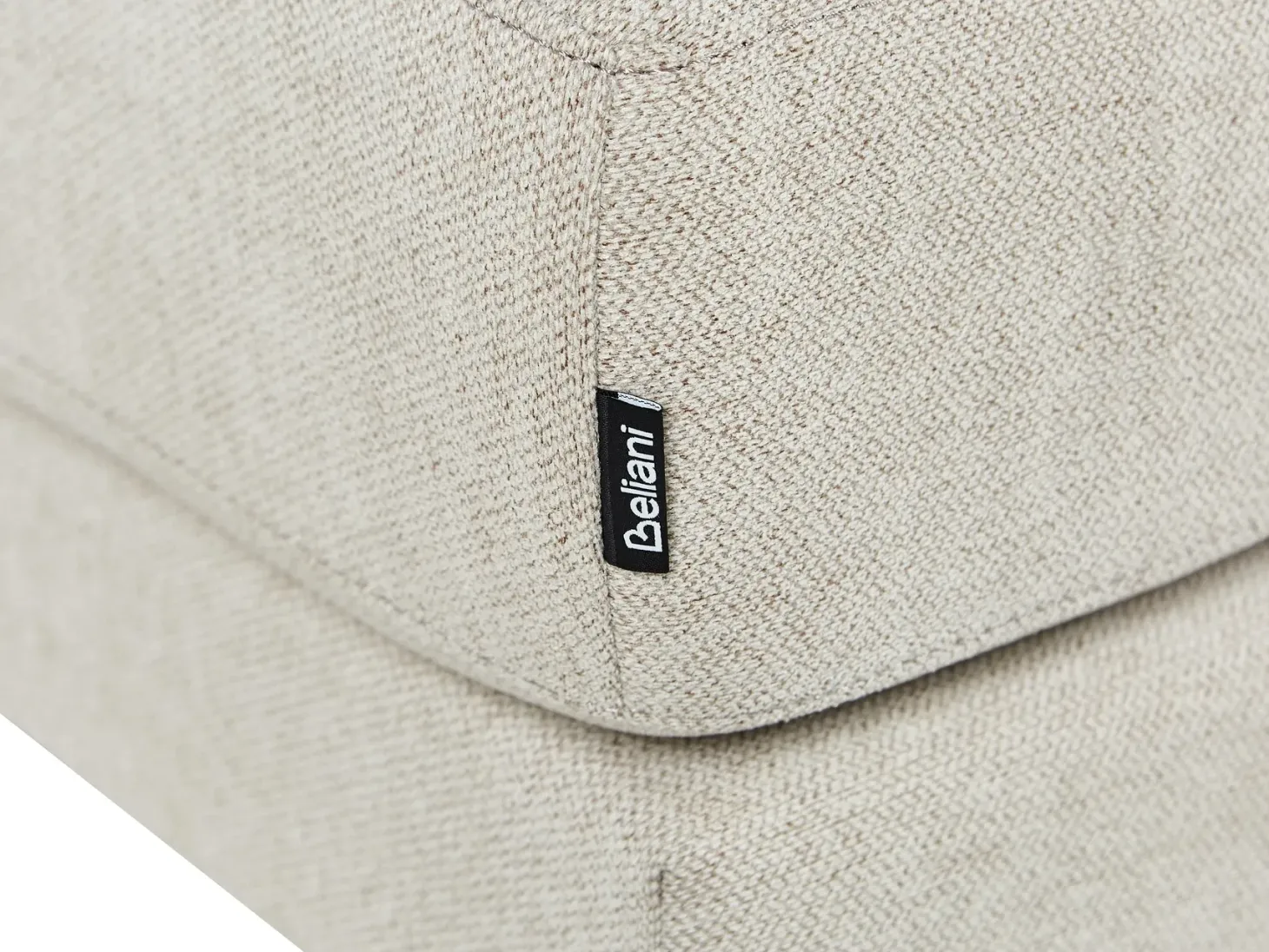 Hjørnesofa 4 personers IKAST Lys Beige Venstrevendt