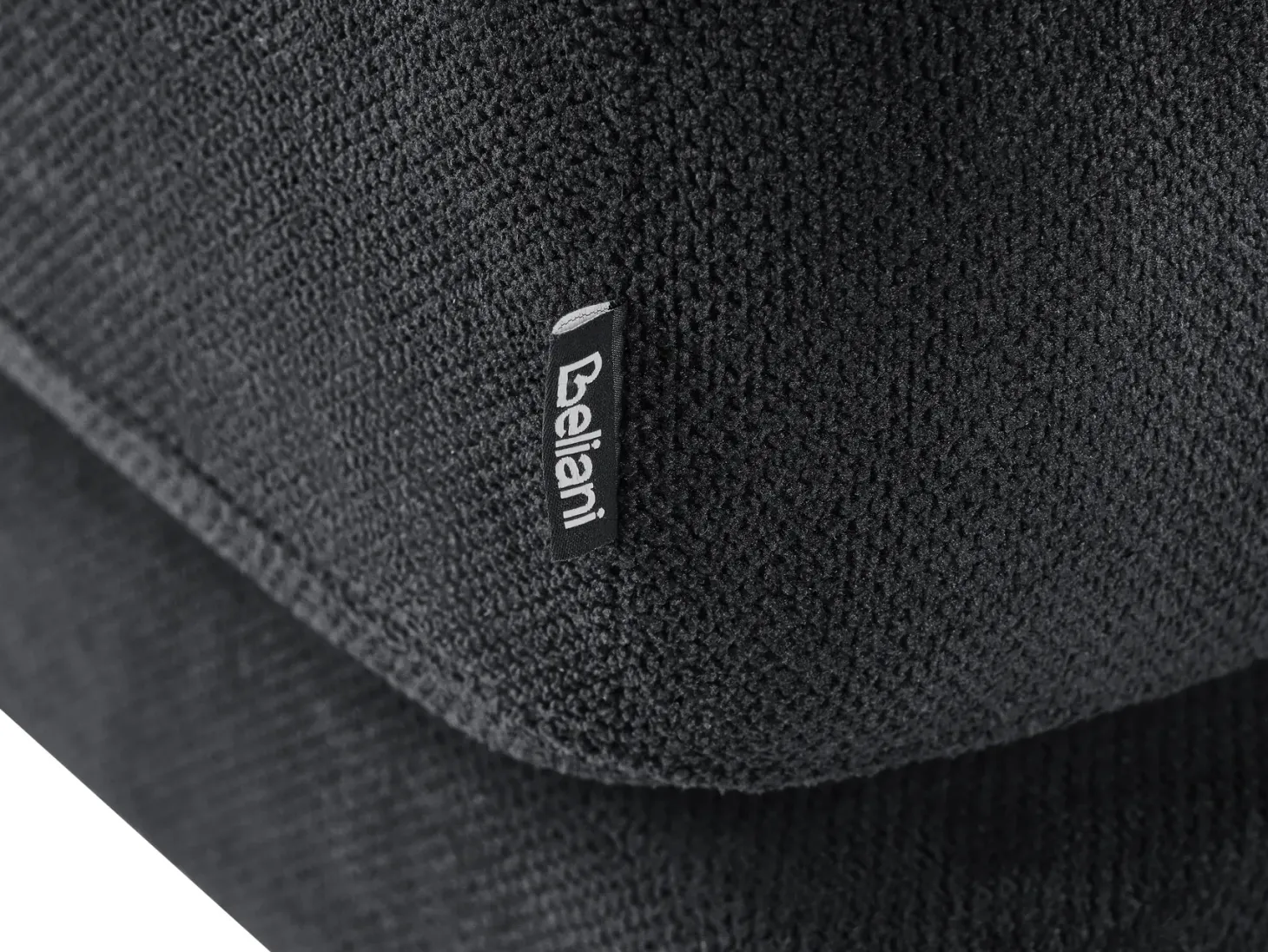 Hjørnesofa 4 personers IKAST Sort Højrevendt