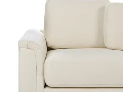 Hjørnesofa 4 personers KOHLO Lys Beige Venstrevendt