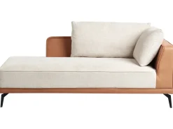 Hjørnesofa 3 personers MYKEN Lys Beige Højrevendt