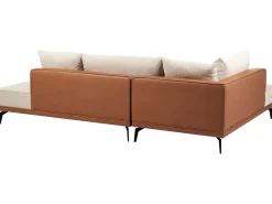 Hjørnesofa 3 personers MYKEN Lys Beige Højrevendt