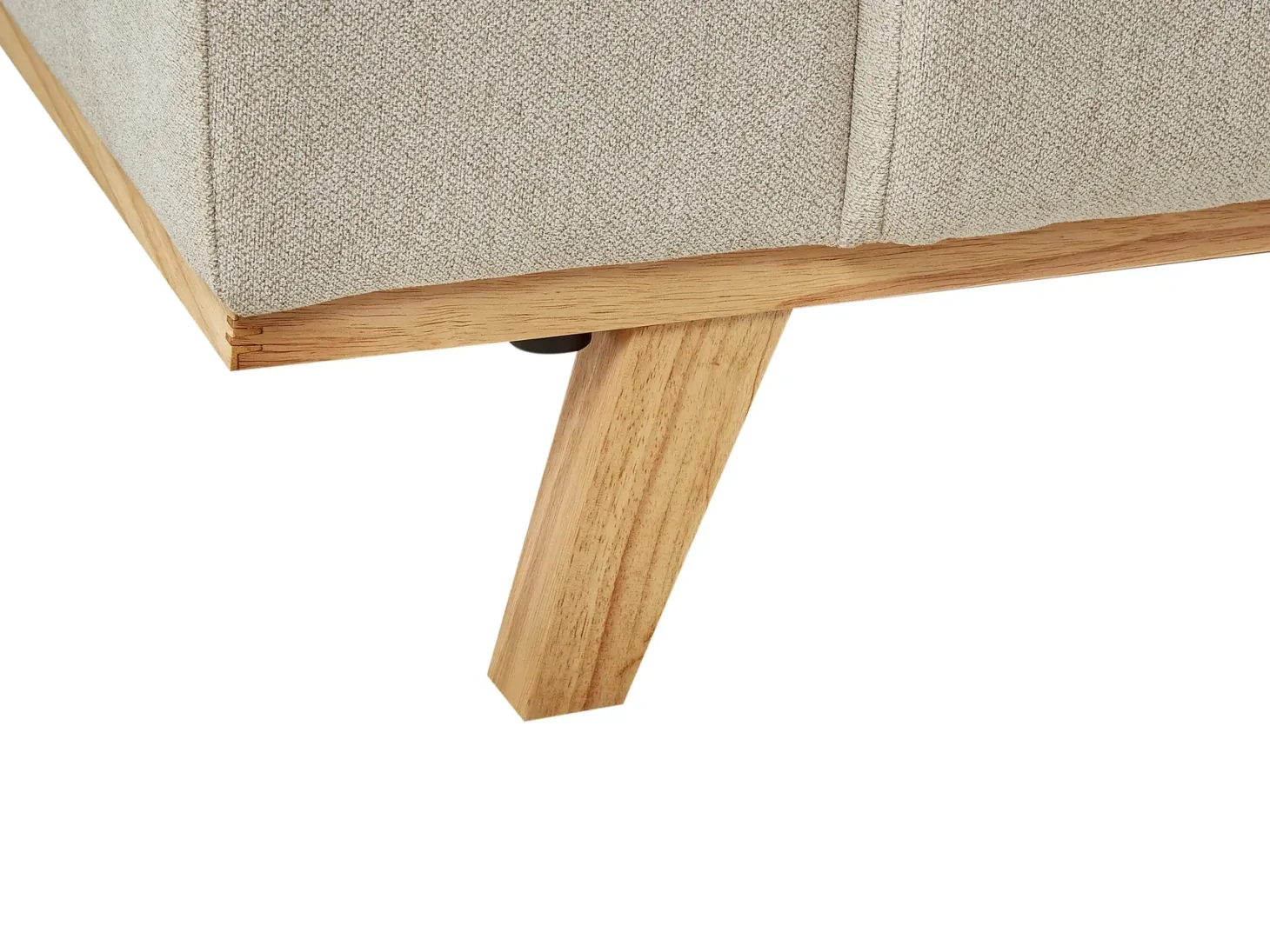 Hjørnesofa 3 personers NORA Beige Venstrevendt