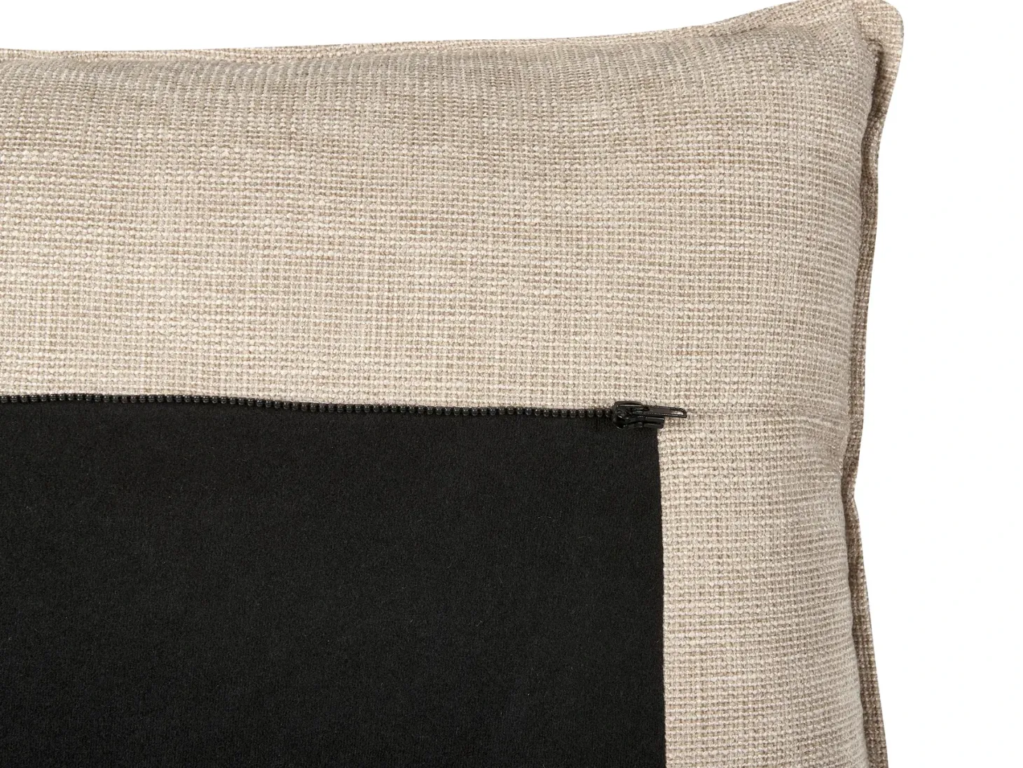 Hjørnesofa 3 personers SERSAN Chenille Beige Højrevendt