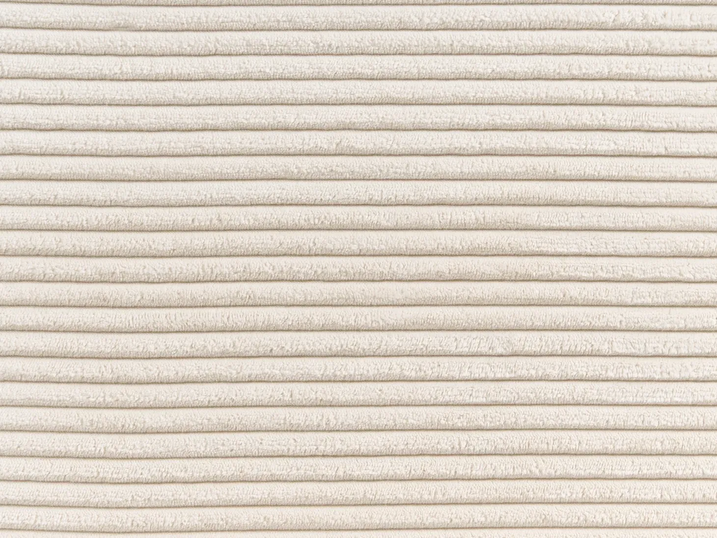 Hjørnesofa 4 personers SIGGARD Fløjl Lys Beige Venstrevendt