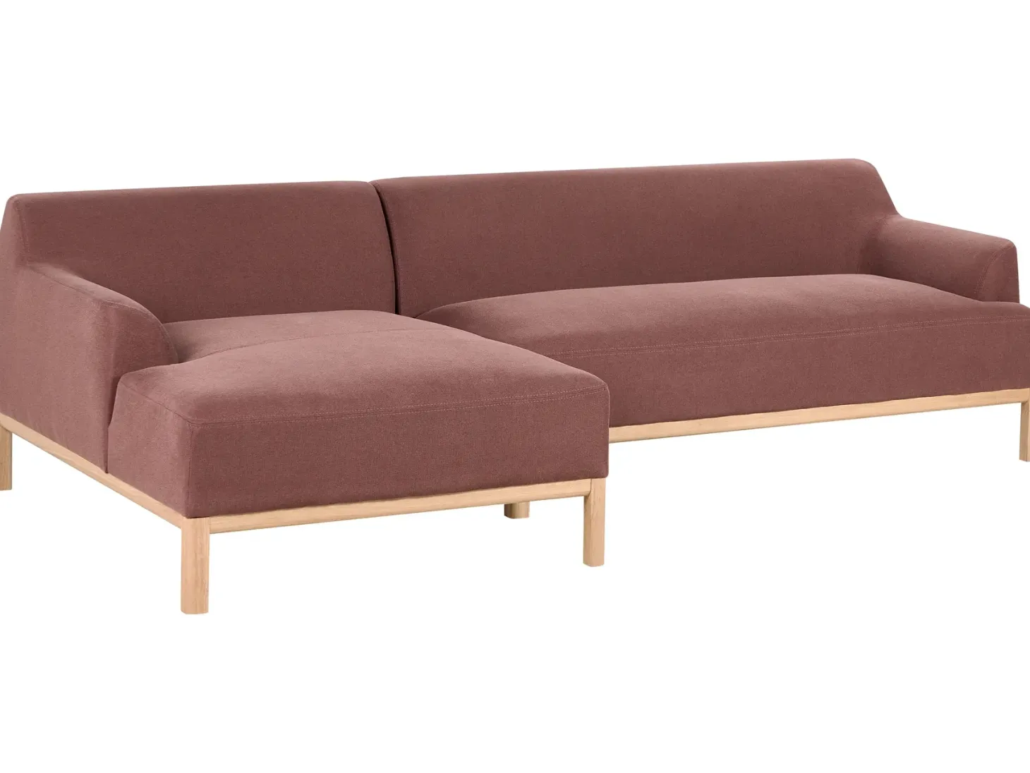 Hjørnesofa 3 personers SOSJO Bordeaux Højrevendt