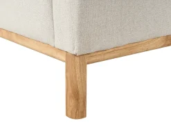 Hjørnesofa 3 personers SOSJO Lys Beige Højrevendt