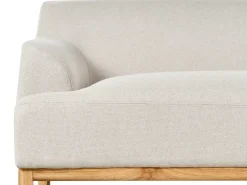 Hjørnesofa 3 personers SOSJO Lys Beige Venstrevendt