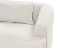 Hjørnesofa 3 personers SVANSELE Lys Beige Venstrevendt