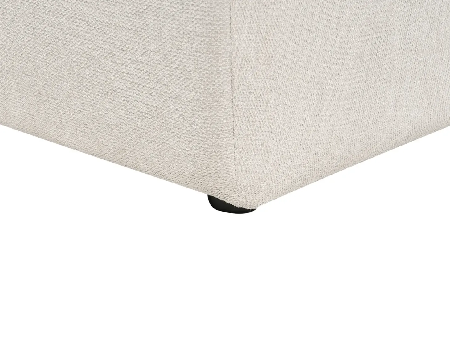 Hjørnesofa 3 personers SVANSELE Lys Beige Venstrevendt
