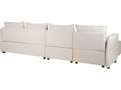 Hjørnesofa 4 personers TOMRA Beige Højrevendt